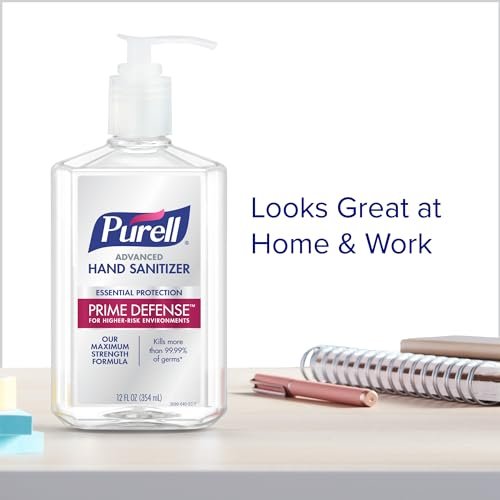 PURELL PRIME DEFENSE Advanced Hand Sanitizer, 85%, Maximum Strength Formula, 12 ... - Image 9