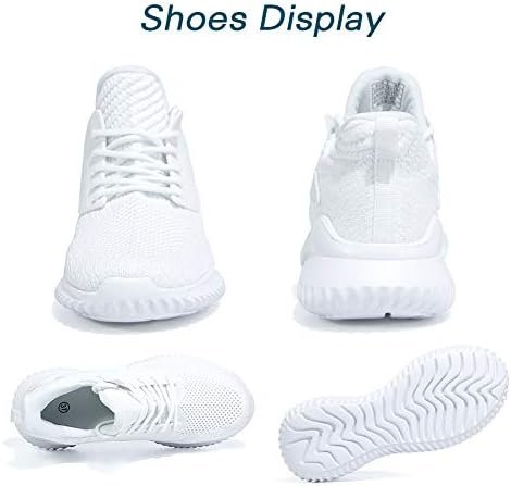 Akk Womens Walking Shoes - Slip On Tennis Running Shoes Memory Foam Lightweight ... - Image 3