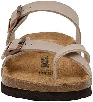 CUSHIONAIRE Women's Luna Cork Footbed Sandal With +Comfort - Image 4