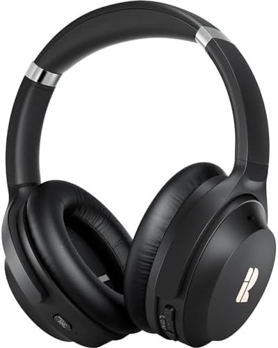Bluetooth Headphones, Premium Active Noise Cancelling Wireless Headphones Over E... - Image 2