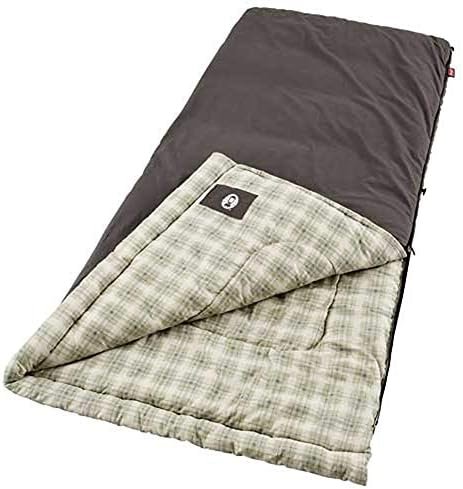 Coleman Heritage Big & Tall Cold-Weather Sleeping Bag, 10°F Camping Sleeping Bag... - Image 2