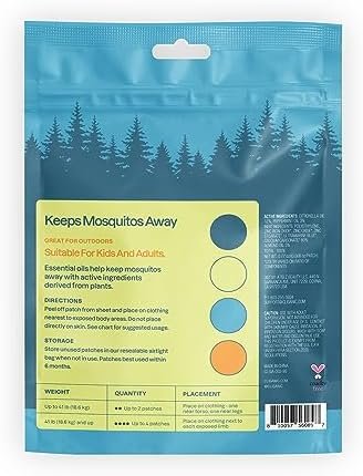 Cliganic Mosquito Repellent Stickers (90 Pack) - Patches for Kids & Adults, Natu... - Image 5