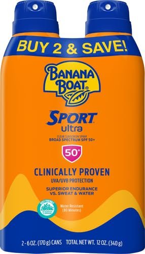 Banana Boat Sport Ultra SPF 50 Sunscreen Spray Twin Pack | Banana Boat Sunscreen... - Image 3