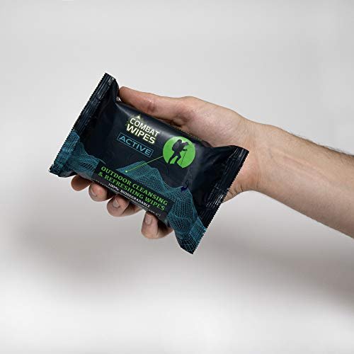 Combat Wipes ACTIVE Outdoor Wet Wipes - Extra Thick Camping Gear, Biodegradable,... - Image 4