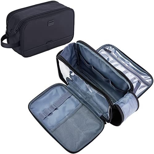 ZEEMO Toiletry Bag for Men, Extra Large Water-resistant Dopp Kit with Double Sid... - Image 2