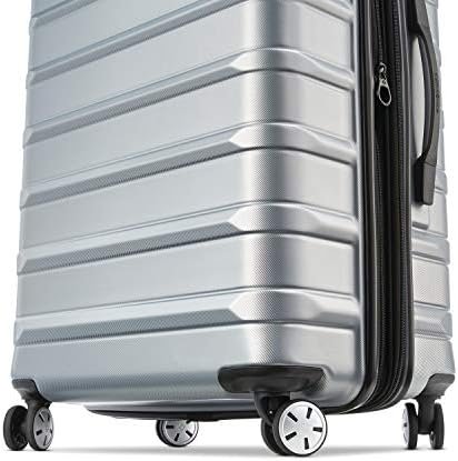 Samsonite Omni 2 Hardside Expandable Luggage with Spinner Wheels, Arctic Silver,... - Image 3