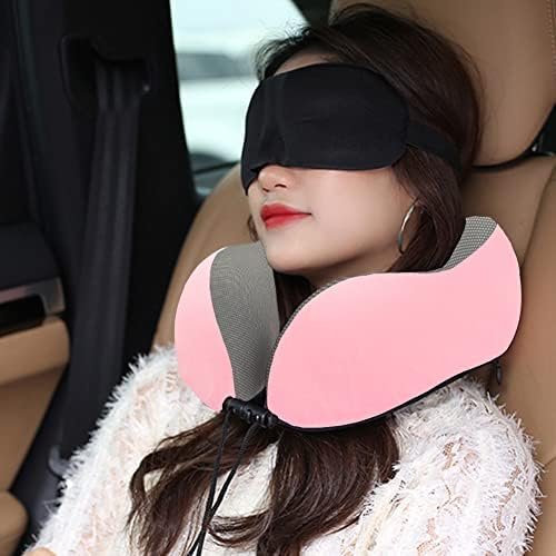 GOTDYA Travel Pillow,Travel Neck Pillows for Sleeping,100% Pure Memory Foam Soft... - Image 8
