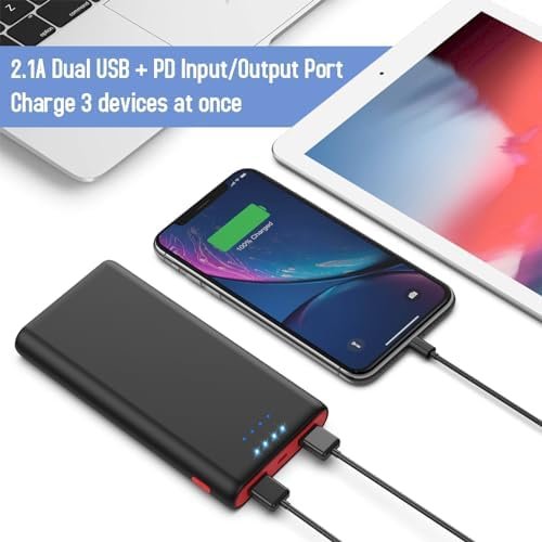 Portable Charger Power Bank 25800mAh,Ultra-High Capacity PD3.0 Fast Phone Chargi... - Image 7
