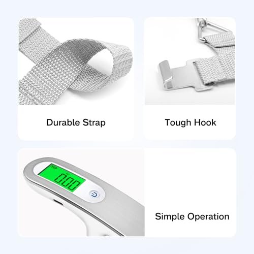 Rechargeable Luggage Scale with Strap & Type-C Port - Portable, Digital, High-Pr... - Image 7