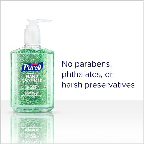 PURELL Advanced Hand Sanitizer Soothing Gel, Fresh Scent, 8 fl oz Pump Bottle (P... - Image 5