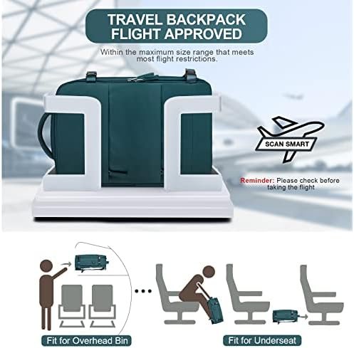 coofay Travel Backpack For Women Men Airline Approved Carry On Backpack Flight A... - Image 9