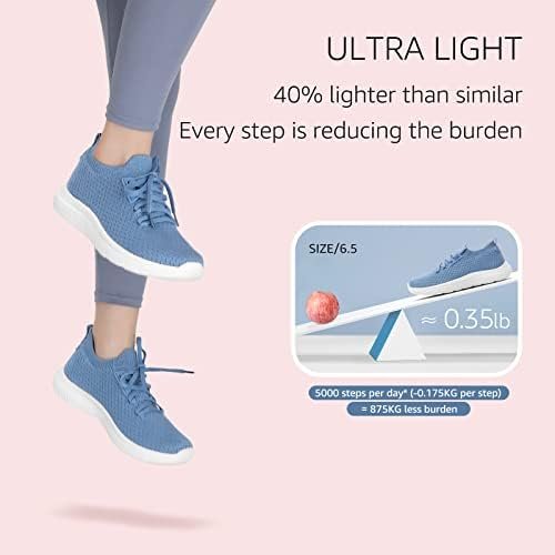 STQ Tennis Shoes Womens Slip on Walking Sneakers for Gym Workout - Image 6