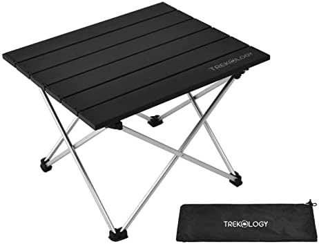 TREKOLOGY Small Camping Table Beach Table Camping Side Table That Fold Up Lightw... - Image 2