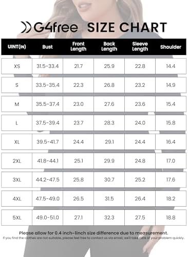 G4Free Women's UPF 50+ UV Shirts Long Sleeve Workout Sun Shirt Outdoor Gym Hikin... - Image 7