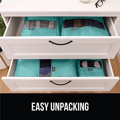 Gorilla Grip 8 Set Packing Cubes, Travel Essentials for Suitcases, Breathable Me... - Image 10