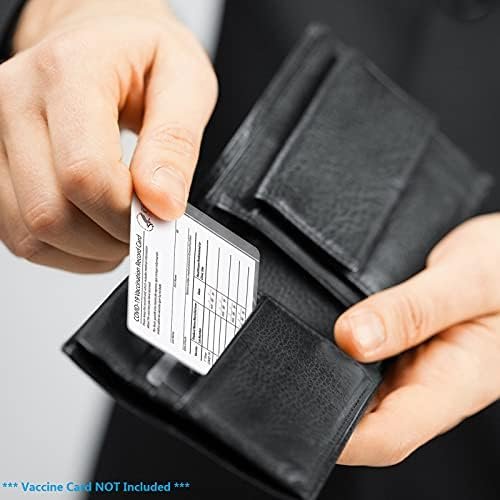 20-Pack Scratchproof Vaccine Card Holder, CDC Vaccination Card Protector 4 × 3 I... - Image 5
