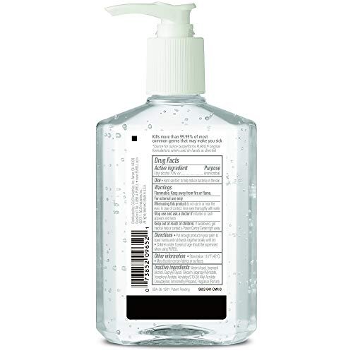 PURELL Advanced Hand Sanitizer Refreshing Gel, 8 fl oz Pump Bottle (Pack of 6) -... - Image 3