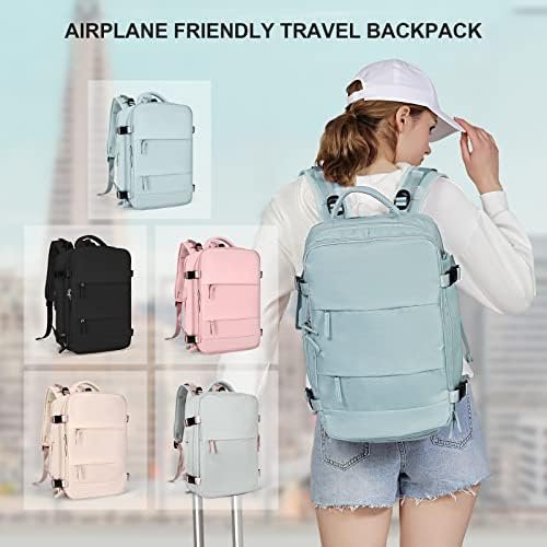 coowoz Large Travel Backpack For Women Men,Carry On Backpack,Hiking Backpack Wat... - Image 8
