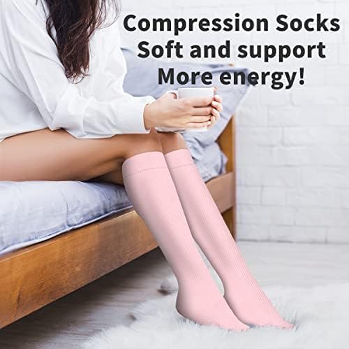 COOLOVER Copper Compression Socks for Women and Men(6 Pairs)-Best Support for Ru... - Image 5