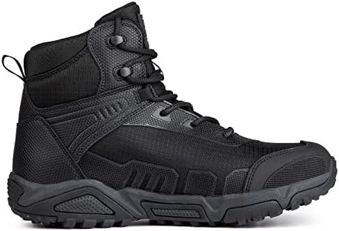 FREE SOLDIER Men's Waterproof Hiking Boots Lightweight Work Boots Military Tacti... - Image 8