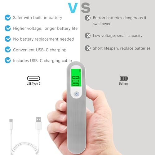 Rechargeable Luggage Scale with Strap & Type-C Port - Portable, Digital, High-Pr... - Image 3