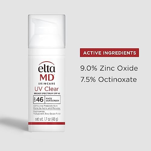 EltaMD UV Clear Face Sunscreen, Oil Free Sunscreen with Zinc Oxide, Dermatologis... - Image 9