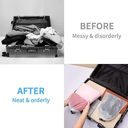Vorspack Transparent Shoe Bags for Travel Large Clear Shoes Organizers Storage P... - Image 5