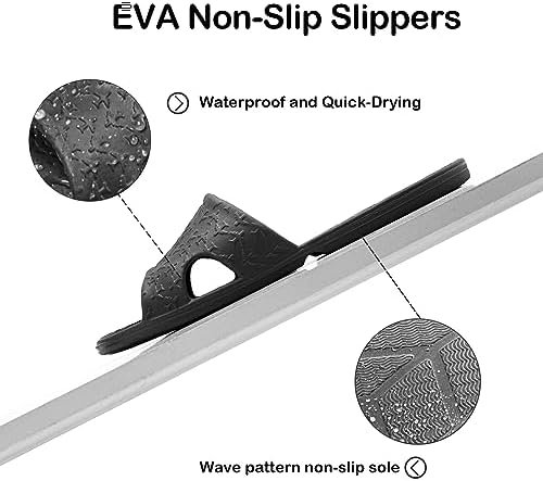 Travel Slippers for Women and Men, Portable Foldable Slippers with Cotton Storag... - Image 5