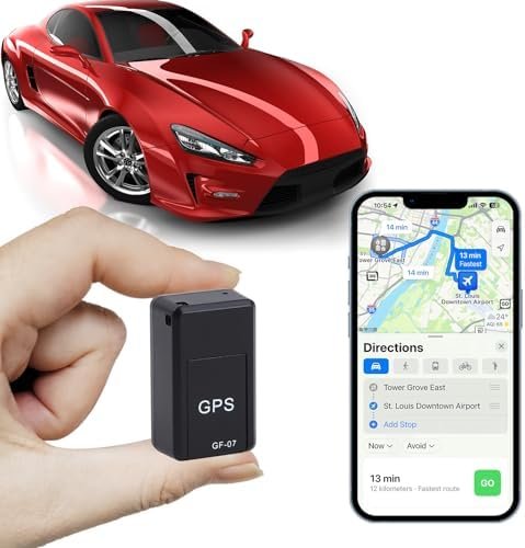 GPS Tracker for Vehicles,Car GPS Tracker Portable Real Time Magnetic GPS Trackin... - Image 2