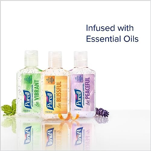 Purell Advanced Hand Sanitizer Gel Infused with Essential Oils, Scented Variety ... - Image 4