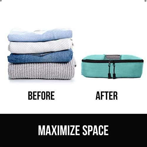Gorilla Grip 8 Set Packing Cubes, Travel Essentials for Suitcases, Breathable Me... - Image 6
