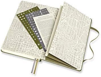 Moleskine Passion Journal, Travel, Hard Cover, Large (5" x 8.25") Elm Green, 400... - Image 8
