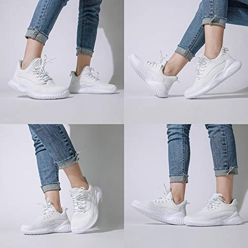 Akk Womens Walking Shoes - Slip On Tennis Running Shoes Memory Foam Lightweight ... - Image 6