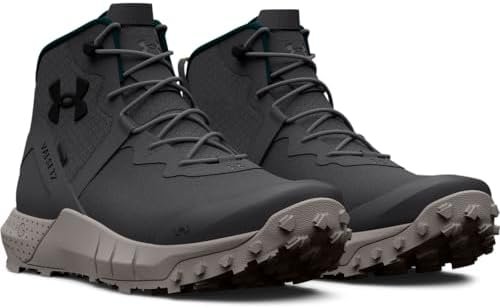 Under Armour Men's Micro G Valsetz Trek Mid Waterproof Military and Tactical Boo... - Image 3
