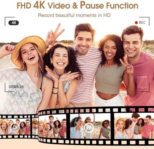 4K Digital Camera for Photography Autofocus, 48MP Vlogging Camera for YouTube wi... - Image 4