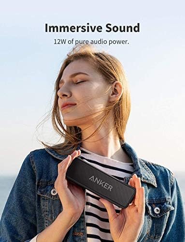 Anker Soundcore 2 Portable Bluetooth Speaker with 12W Stereo Sound, Bluetooth 5,... - Image 4