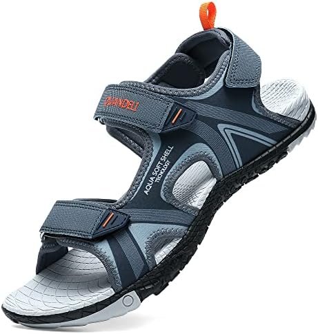 Men's Sport Sandals, Open Toe Water Sandals with Arch Support Waterproof Lightwe... - Image 2