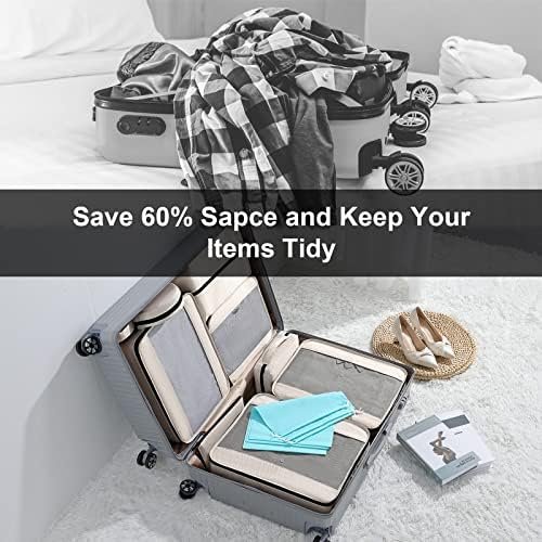 Packing Cubes for Travel 11 Set, Suitcase Organizer Bags Set Travel Cubes for Lu... - Image 7