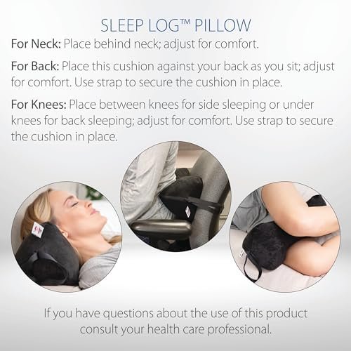 Core Products Sleep Log Bone Shaped Chiropractic Neck and Back Pillow for Cervic... - Image 10