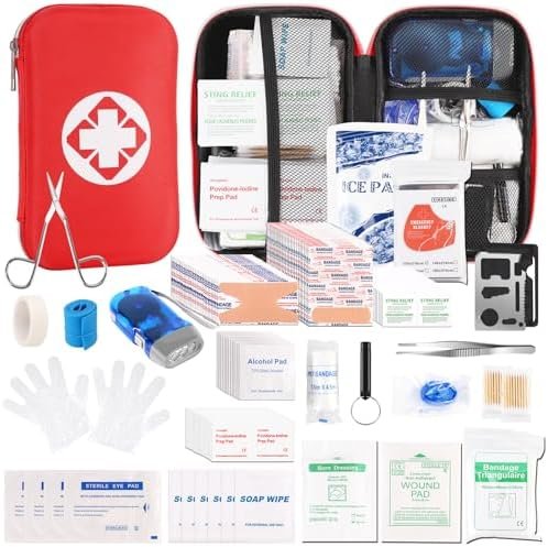 Gifts for Dad Him Men Women Kids Christmas, 330 PCS First Aid Kit for Car Home, ... - Image 2