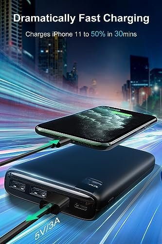 IXNINE Power Bank 26800mAh Portable Charger, High Capacity Phone Charger Compact... - Image 6