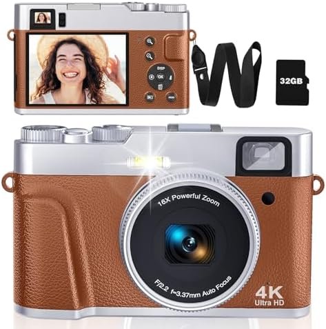 4K Digital Camera for Photography Autofocus, 48MP Vlogging Camera for YouTube wi... - Image 2