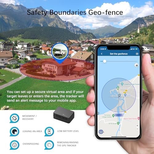 Mini Magnetic GPS Tracker for Vehicles 4G Anti-Lost Tracking Devices for Cars Hi... - Image 6