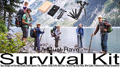 Multi Tool For Men,Tool Kit,Window Breaker Seatbelt Cutter,Multitool Knife,Car S... - Image 4