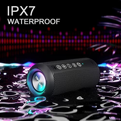 Ortizan Portable Bluetooth Speakers, IPX7 Waterproof Wireless Speaker with 24W L... - Image 8