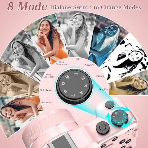 4K Digital Cameras for Photography,48MP WiFi Vlogging Camera for YouTube,Multi-F... - Image 5