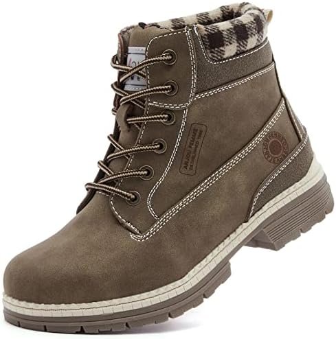 ANJOUFEMME Work Hiking Boots for Women Waterproof - Womens Outdoor Ankle Boots L... - Image 2