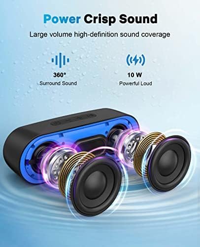 LENRUE Bluetooth Speakers, Waterproof Portable Speakers with TWS, 24 Playtime, S... - Image 3