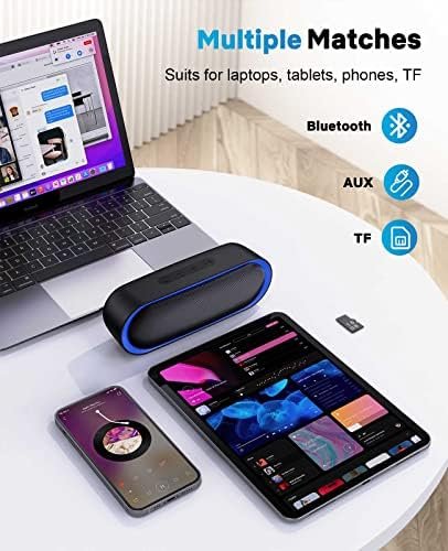 LENRUE Bluetooth Speakers, Waterproof Portable Speakers with TWS, 24 Playtime, S... - Image 6