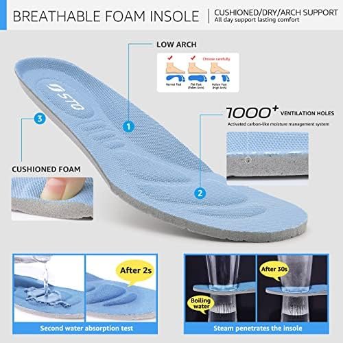 STQ Tennis Shoes Womens Slip on Walking Sneakers for Gym Workout - Image 5